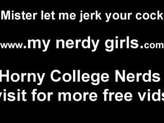 Nerdy Girl Jerk Off Instructions