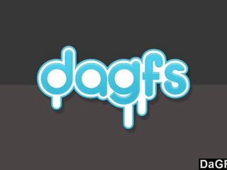 Dagfs: 뿔의 금발의 비탄 미인 짜증 에이 단단한 막대 의 고기