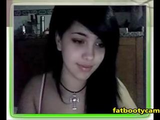 Kyut goth dalagita sa kamera - fatbootycams.com