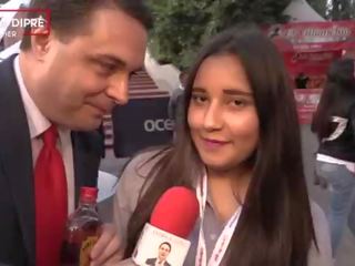 Lạ video của một mexican cô gái với andrea dipre